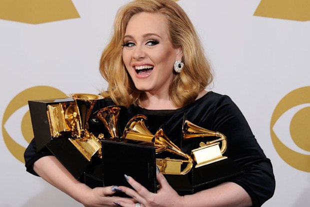 Adele backflips on five-year hiatus
