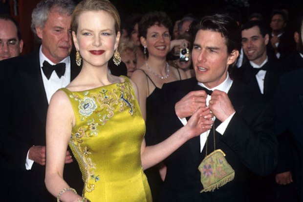 Nicole Kidman and Tom Cruise at the 1997 Oscars (Photo by Ke.Mazur/WireImage)