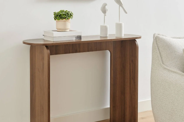 Bunnings Astin Sinclair  Walnut Harris Console Table