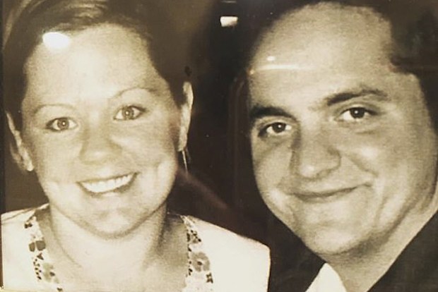 Melissa McCarthy shared this throwback photo from the early days of her romance with husband Ben Falcone.
