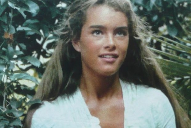 Brooke Shields in Blue Lagoon (1980).
