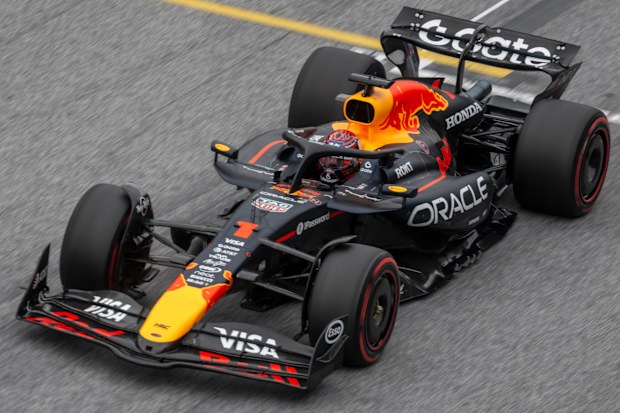 Max Verstappen of Netherlands and Red Bull during practice ahead of the F1 Grand Prix of Austria.