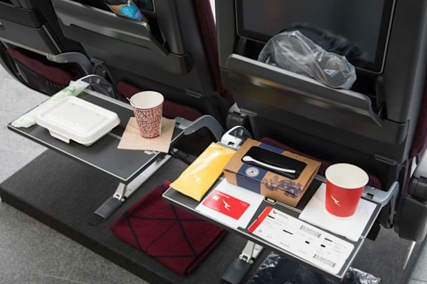Qantas Zero Waste Flight
