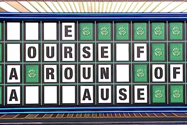Wheel of Fortune plot twist