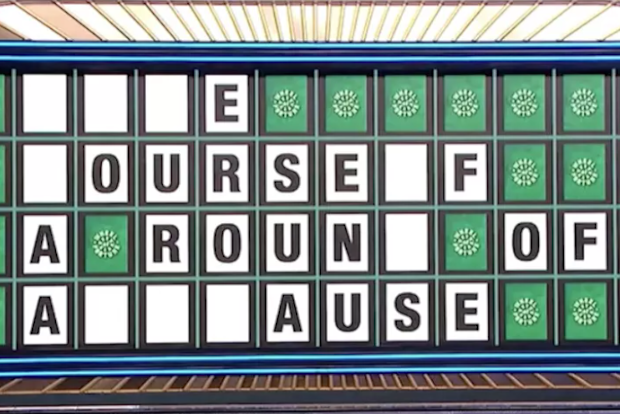 Wheel of Fortune contestant mistake