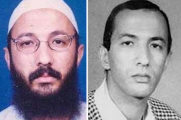 Sayf al-Adl is an al-Qaeda senior leader who has been indicted for his role in the 1998 bombings of  US embassies in Tanzania and Kenya. The attacks killed 224 civilians. The photo on the left was given to RFJ in 2018 by Smith, but the photo on the right - which is 'decades old', according to Smith - is still used to headline al-Adl's rewards page.