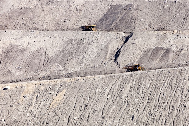 The Beltana number 1 mine, an open cast or drift coal mine managed by Xstrata coal in the Hunter Valley, New South Wales.