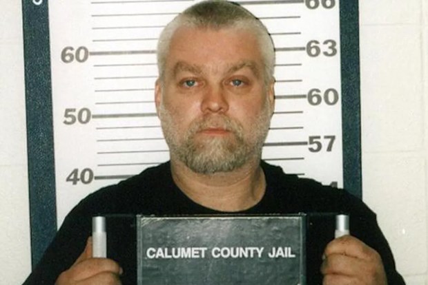 The 2005 mug shot of Steven Avery at the Calumet County Jail, in Wisconsin, US.