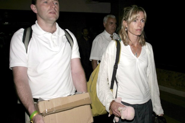 Kate and Gerry McCann, the parents of missing British girl Madeleine McCann, arrive at Casablanca Airport in Morocco in June 2007.