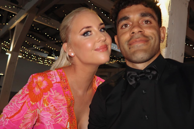 Britt Martin attends Williams wedding