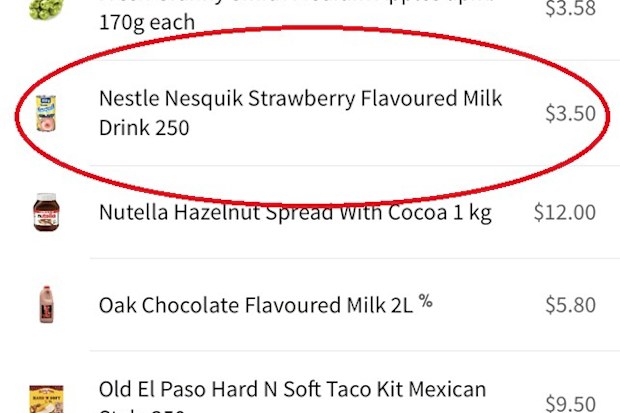 Nesquik price increase