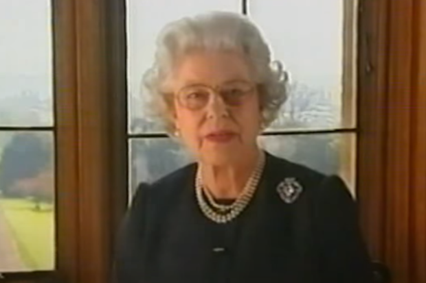 Queen's address to nation after Queen Mother's death, 2002