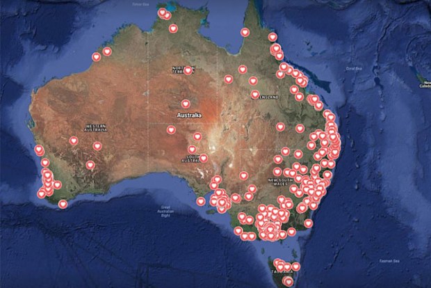 The interactive tool maps out Australia's heartbreaking domestic violence history. 