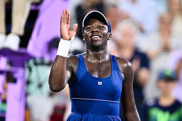 Victoria Mboko of Canada.