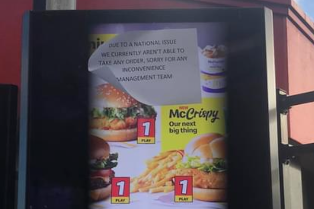Maccas outage