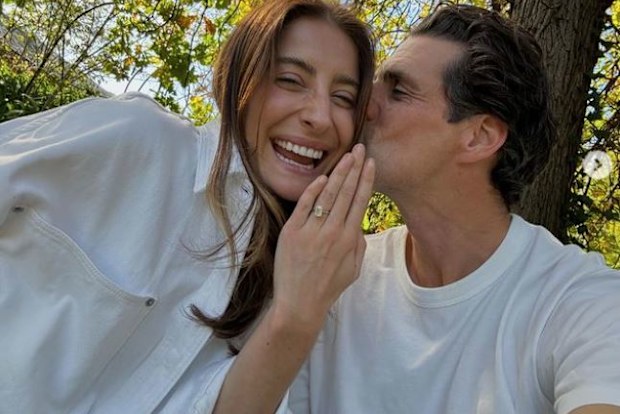 Andy Lee and Rebecca Harding announce engagement
