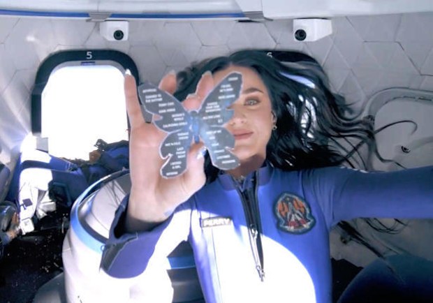 Katy Perry in space