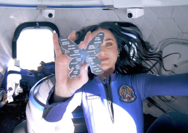 Katy Perry in space