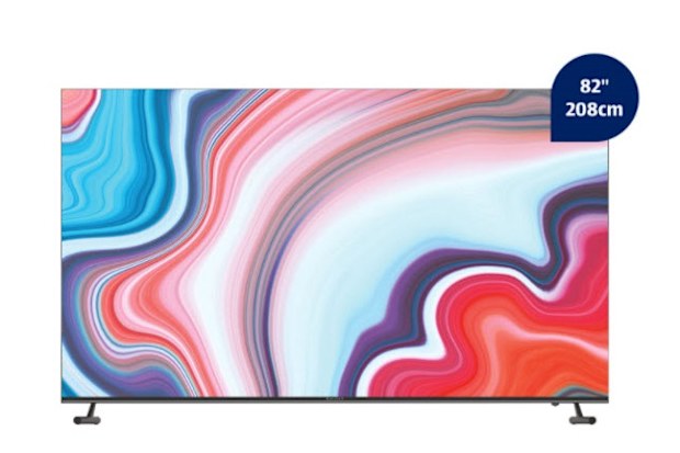 The BAUHN 82" 4K Ultra HD Smart TV is on sale on Aldi's website from this Saturday for $1,299