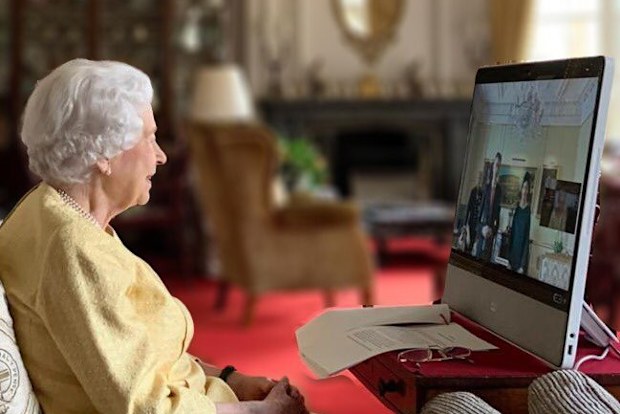 Queen Elizabeth hold virtual audiences from Windsor Castle