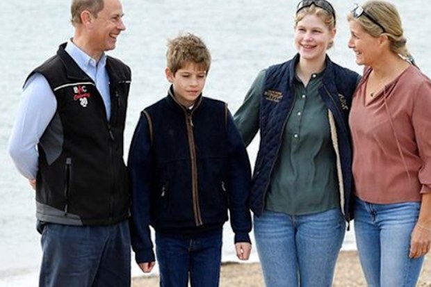 Prince Edward, Sophie of Wessex and children