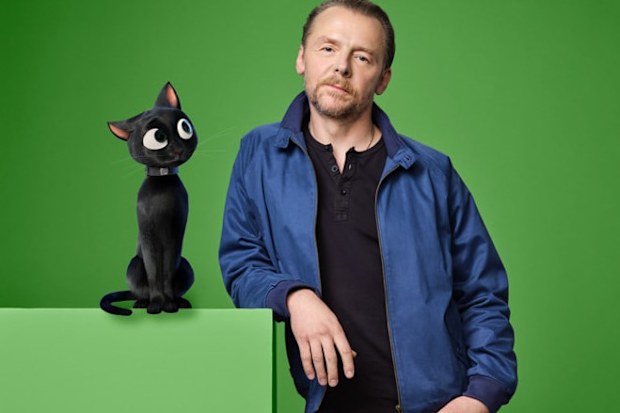 Simon Pegg stars in the new AppleTV+ animation Luck.