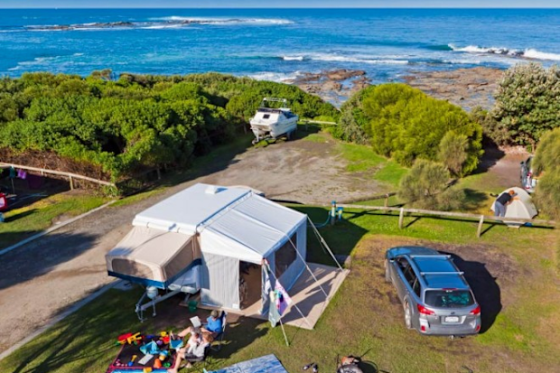 Marengo Holiday Park tent accommodation