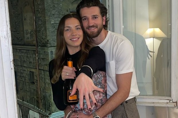 Marcus Bontempelli and Neila Brenning engaged