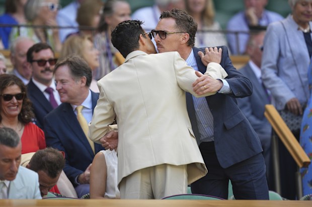 Rami Malek and Benedict Cumberbatch