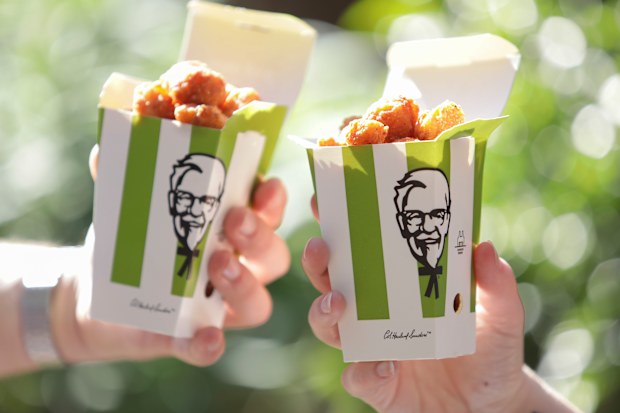 KFC trialling new first plant-based menu item in Australia called Wicked Popcorn