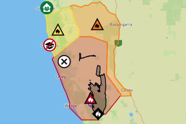 bushfire emergency warning
