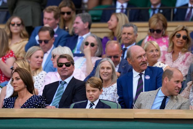 Prince George Wimbledon reactions