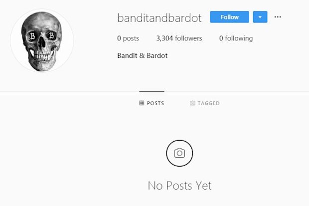 Cody Simpson, Miley Cyrus, band, Instagram, page, Bandit and Bardot