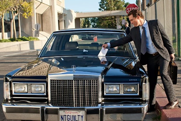 Matthew McConaughey in a scene from the 2011 film The Lincoln Lawyer.