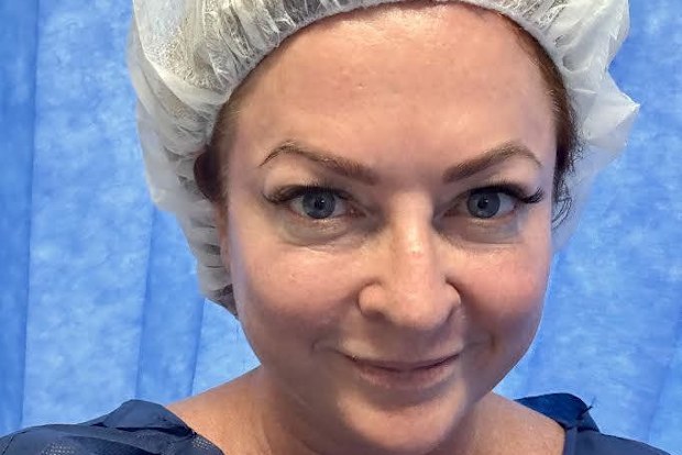 Shelly Horton before surgery 