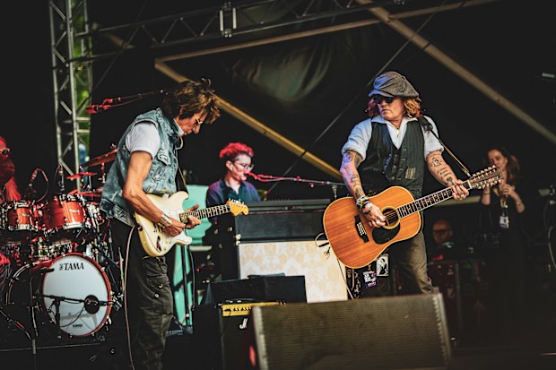 Jeff Beck and Johnny Depp