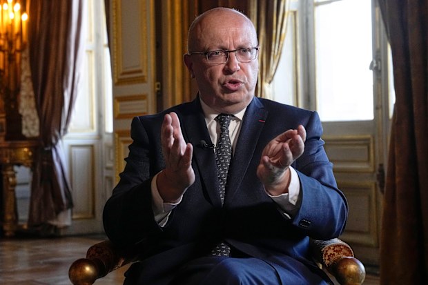French ambassador to Australia Jean-Pierre Thebault 