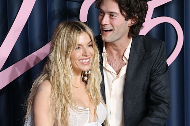 Sienna Miller and Oli Green attend The Fashion Awards 2025