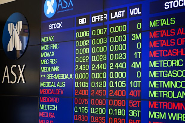 Australian stock exchange ASX