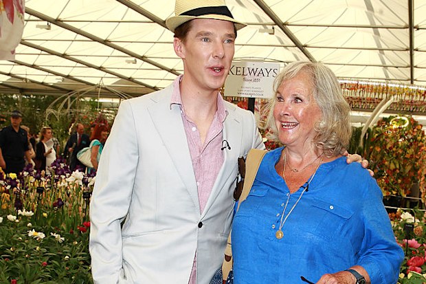Benedict Cumberbatch and his actress mother Wanda Ventham