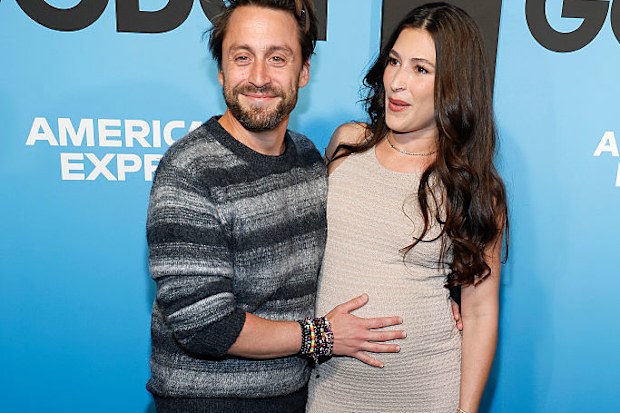 NEW YORK, NEW YORK - SEPTEMBER 28: Kieran Culkin and Jazz Charton attend "Waiting For Godot" opening night at the Hudson Theatre on September 28, 2025 in New York City. (Photo by John Lamparski/Getty Images)