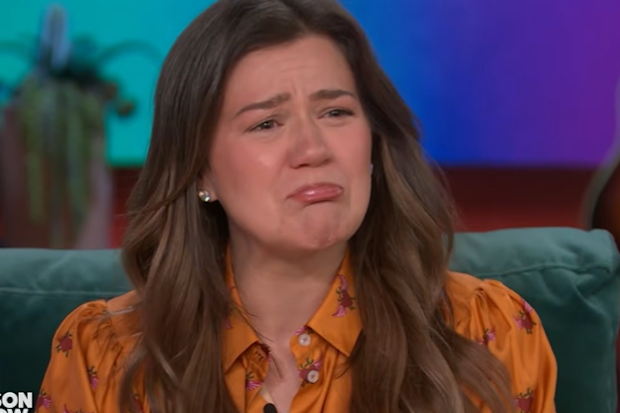 Rita Wilson on The Kelly Clarkson Show as host tears up over end of the show