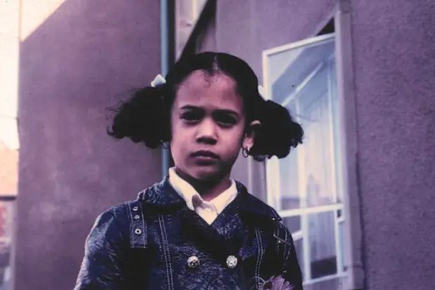 Kamala Harris as a child