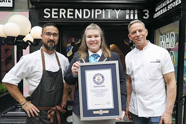 Serendipity3 claim Guinness World Record for world's most expensive fries