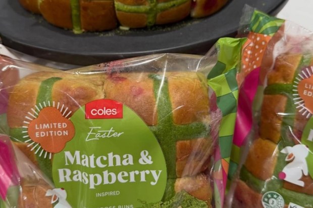 coles hot cross bun flavour collaborations february 2026