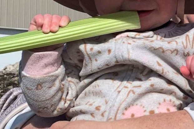Mum's warning after baby suffers 'margarita burns' from celery