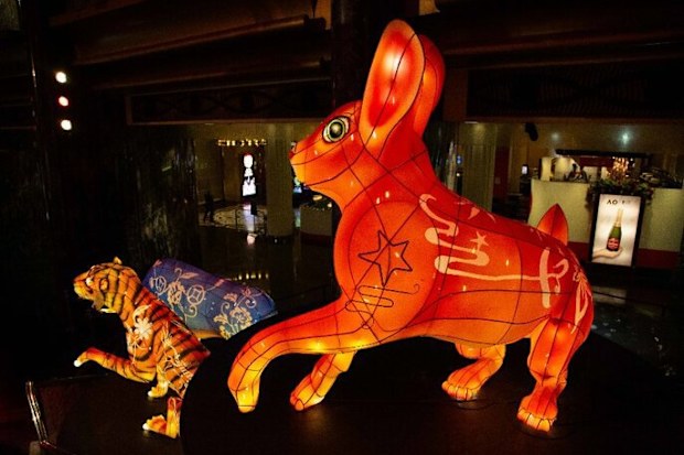Crown's Lunar New Year displays will include the immersive Zodiac Spectacular display with the larger-than-life luminous animal sculptures cascading down the Atrium staircase