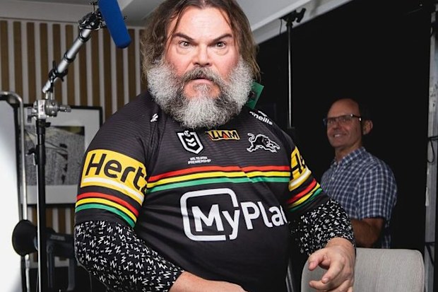 Jack Black and Penrith Panthers for Kung Fu Panda 4 