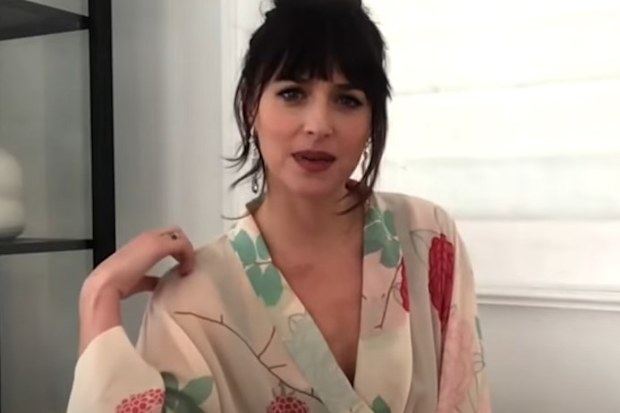 Dakota Johnson lied about loving limes in Architectural Digest tour.