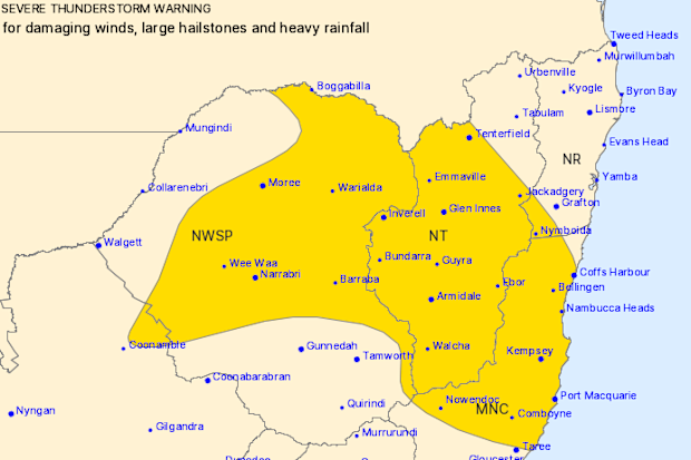 Severe thunderstorms are likely to produce damaging winds, large hailstones and heavy rainfall that may lead to flash flooding in the warning area over the next several hours.